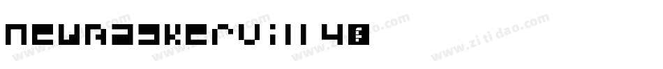 NewBaskervill 4字体转换